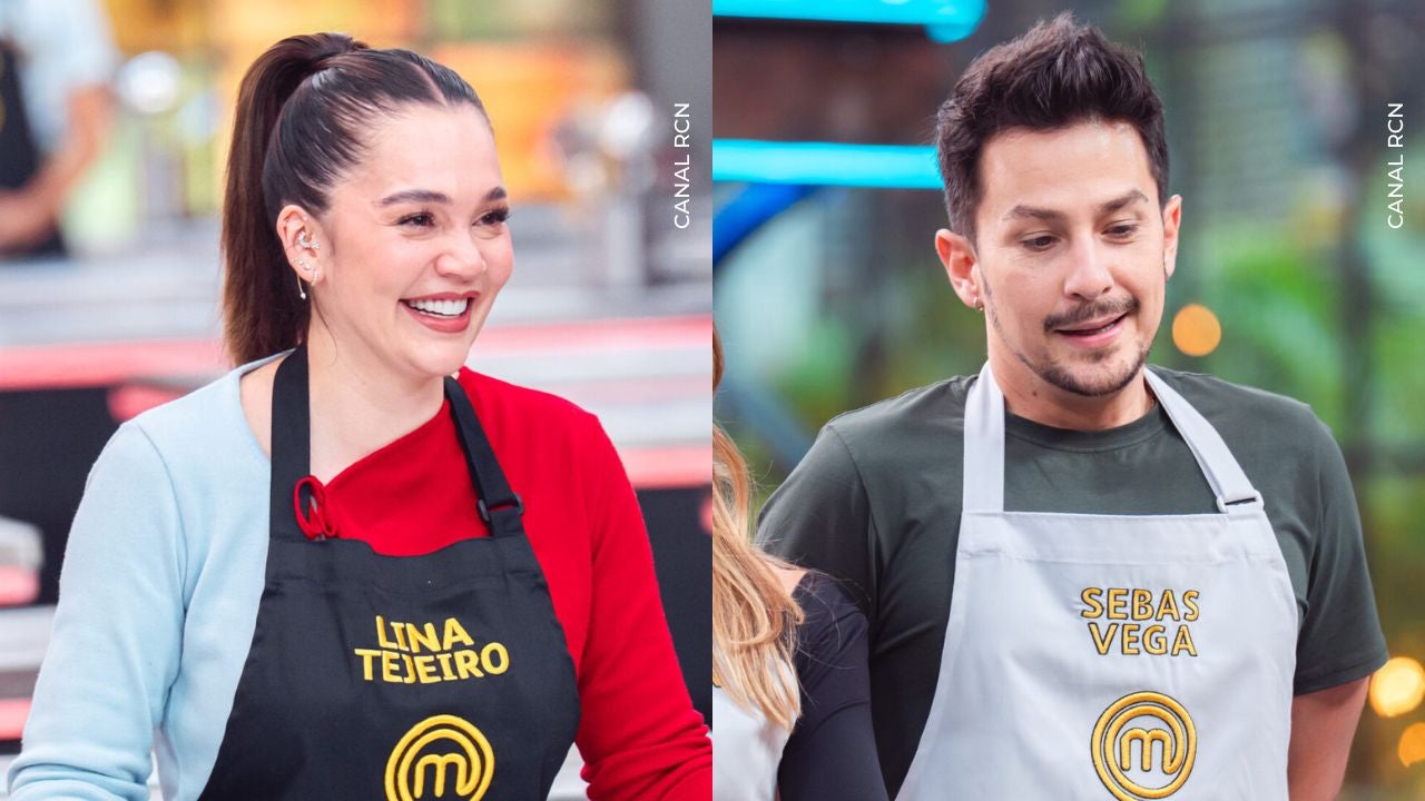 lina tejeiro y sebastian vega en masterchef celebrity