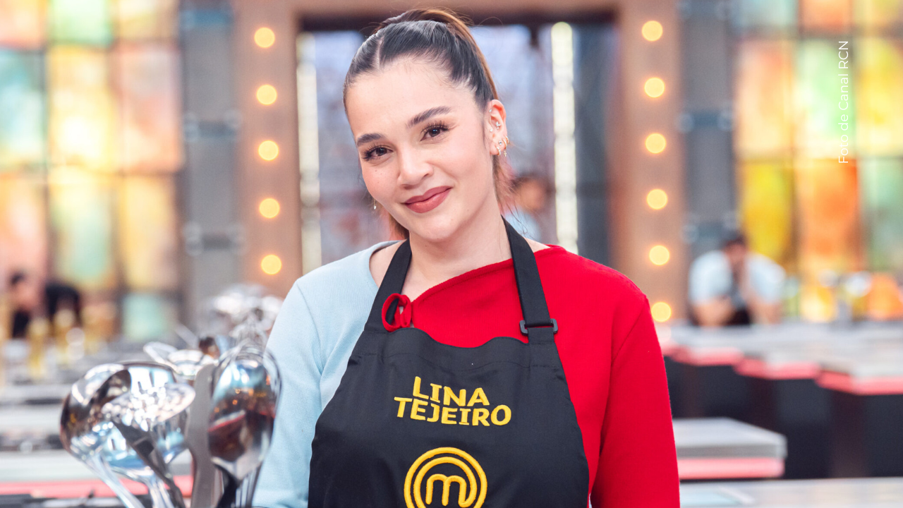 Lina Tejeiro en MasterChef Celebrity.