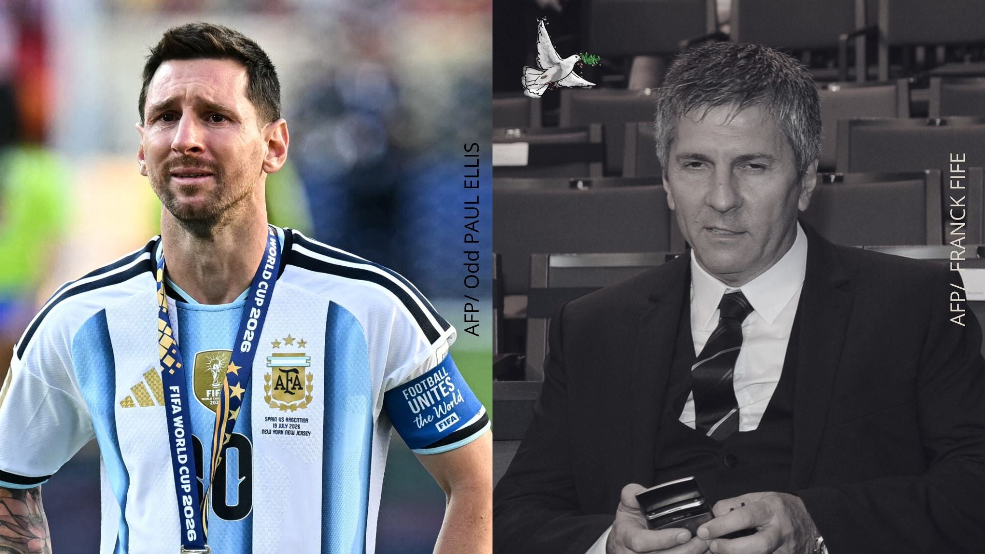 En una ceremonia privada, Messi le dio el último adiós a su padre/