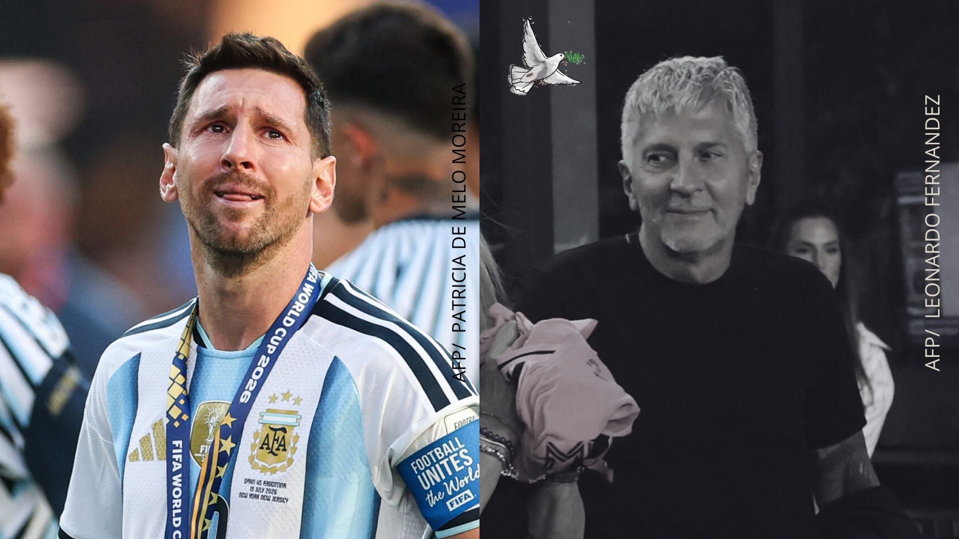 Lionel Messi lloró con dedicatoria de su padre