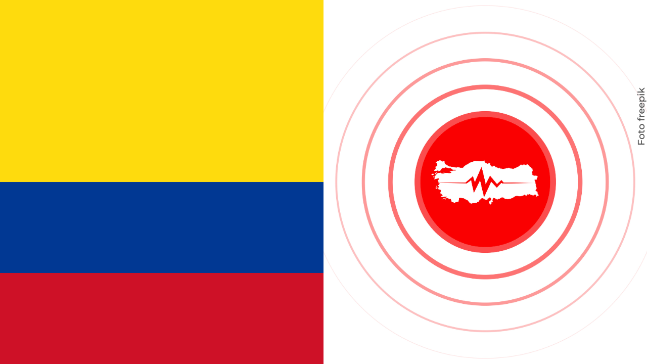 Fuerte temblor se sintió en varias zonas de Colombia este lunes