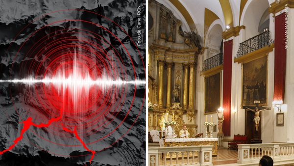 Así quedó la catedral de Manizales tras el fuerte temblor que sacudió a Colombia Así quedó la catedral de Manizales tras el fuerte temblor que sacudió a Colombia