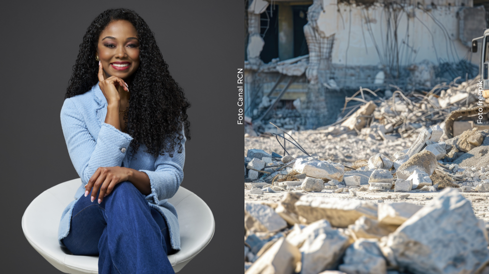 Rossy Lemos, presentadora de Noticias RCN, mostró cómo quedó su casa tras el temblor en Colombia