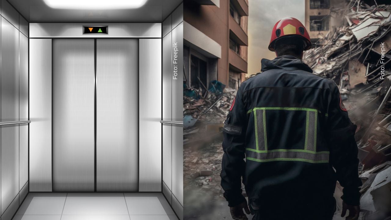 Alexis Escobar vivió el terremoto de Colombia dentro de un ascensor