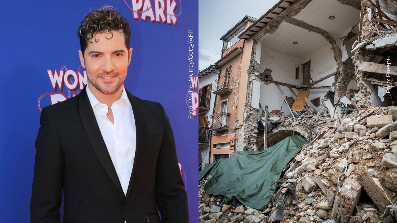 David Bisbal también vivió fuerte terremoto de Colombia