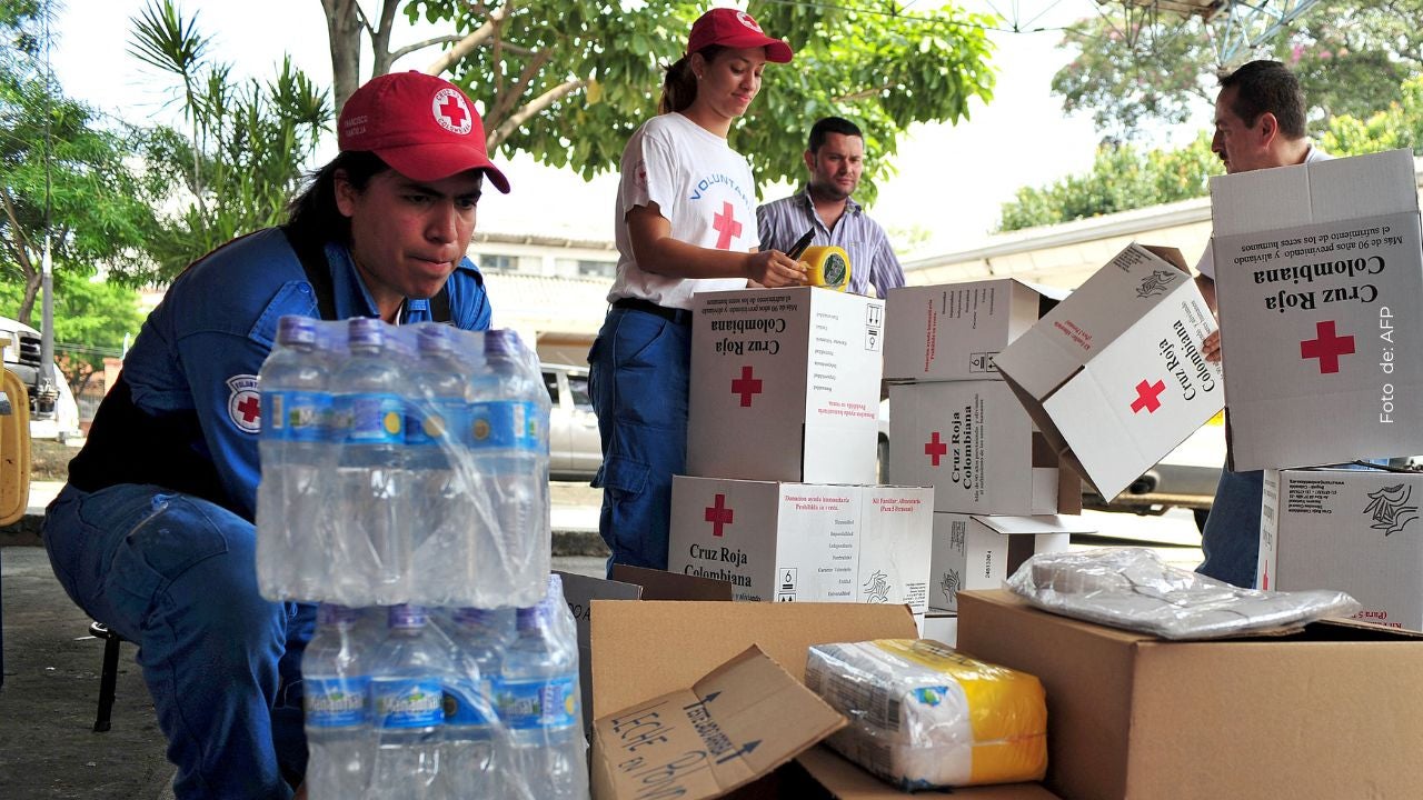 La Cruz Roja sigue reuniendo ayudas para los damnificados.