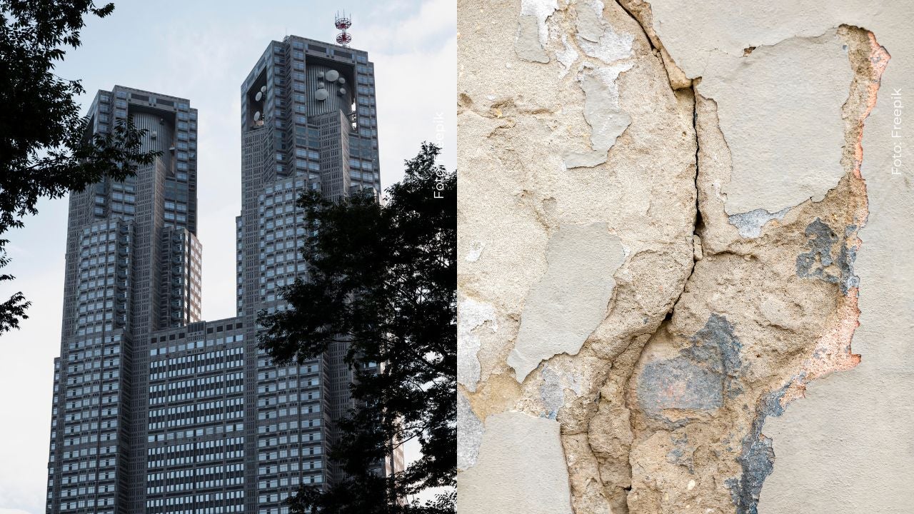 Edificio en Colombia se tambaleó con fuerza tras terremoto