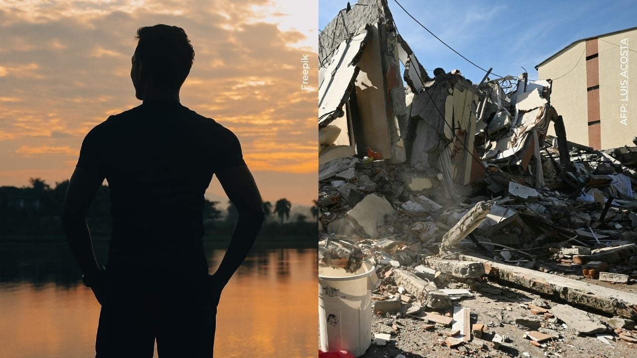 camilo cifuentes muestra casa de familiar tras terremoto