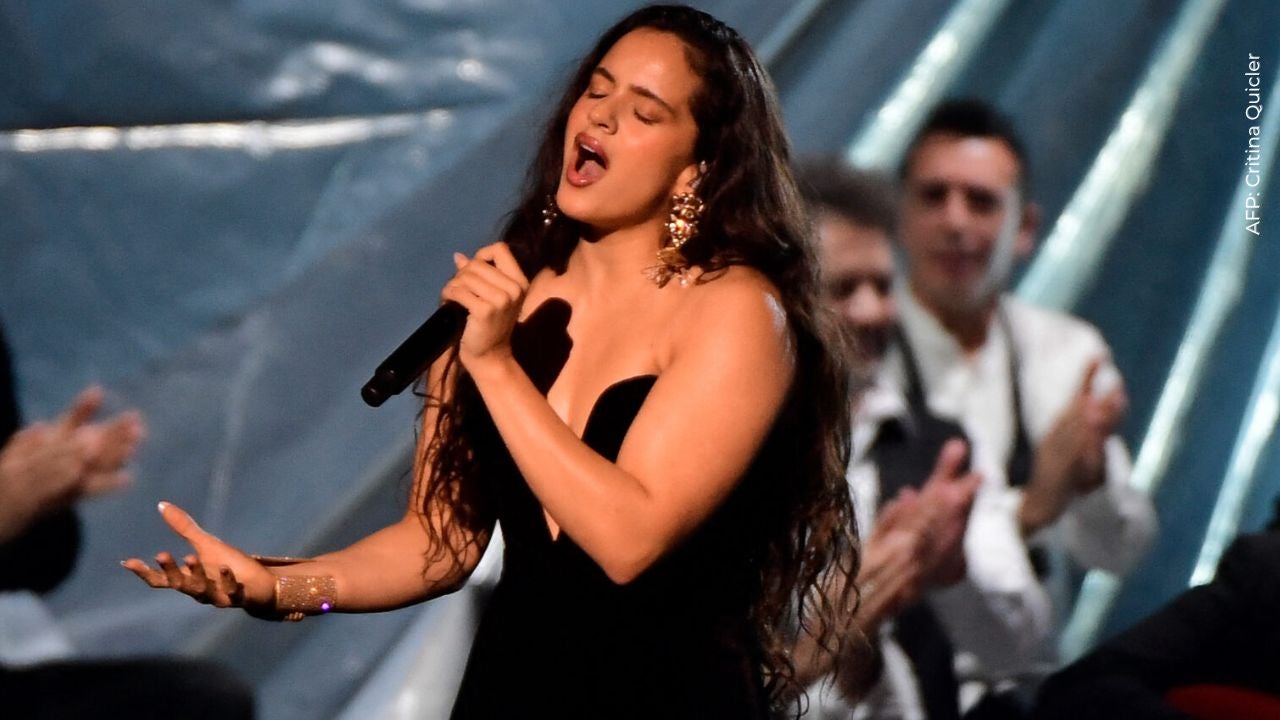 Rosalía sufrió impacto en el rostro
