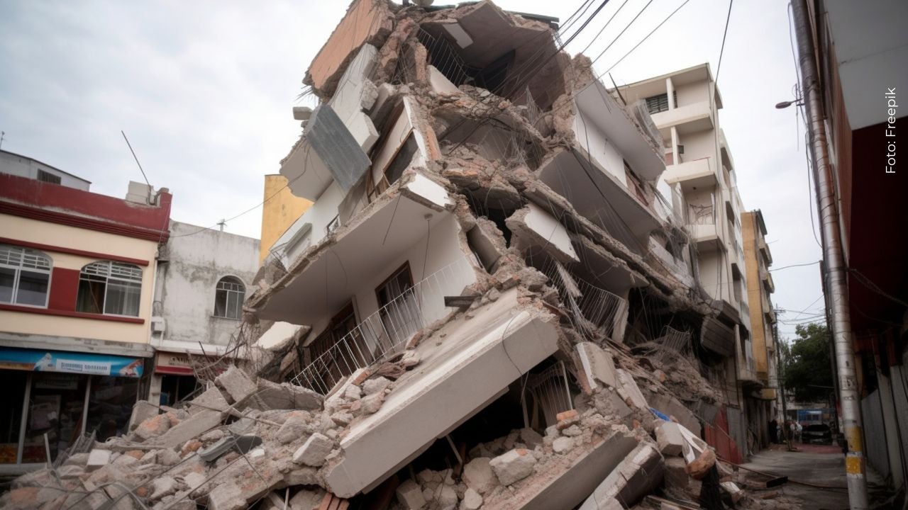 Se hace viral video de familia que grabó cómo lograron huir por unos segundos de su casa antes de que se destruyera