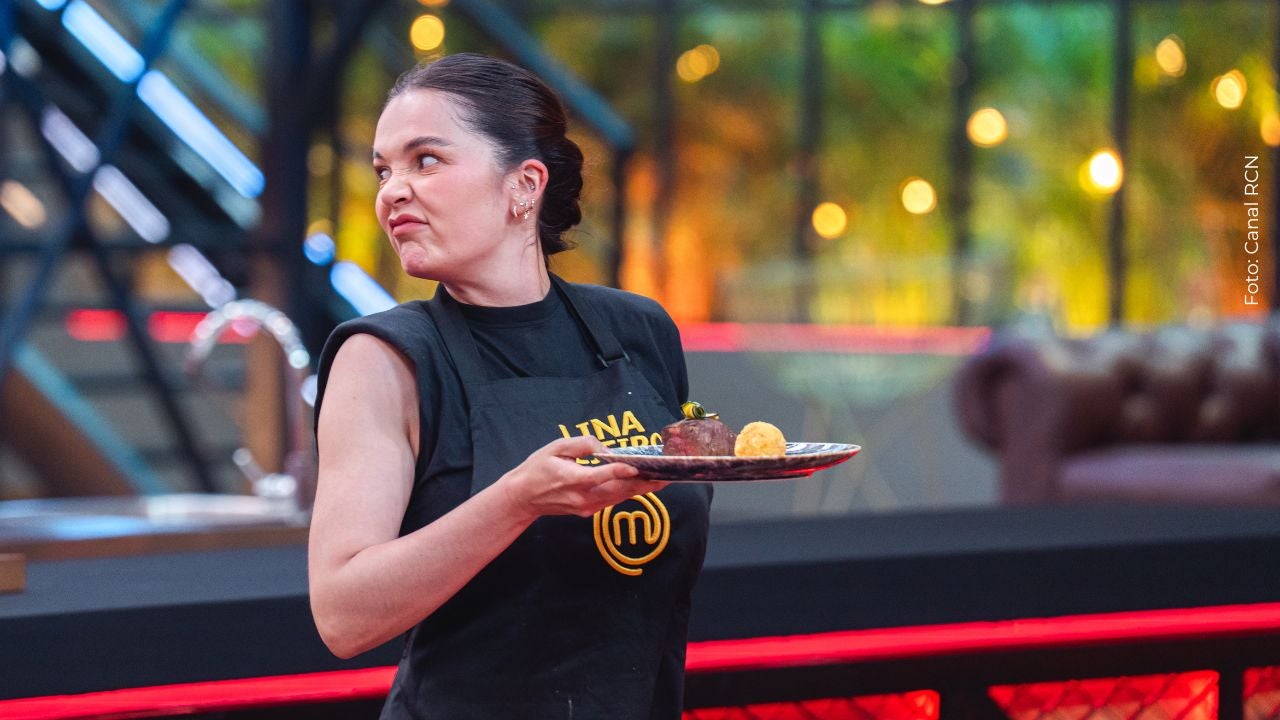 Lina Tejeiro es la reciente eliminada de MasterChef Celebrity Colombia