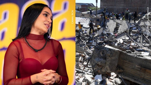 Entre lágrimas, Andrea Valdiri reveló el daño que sufrió en medio de sus labores por el terremoto Entre lágrimas, Andrea Valdiri reveló el daño que sufrió en medio de sus labores por el terremoto