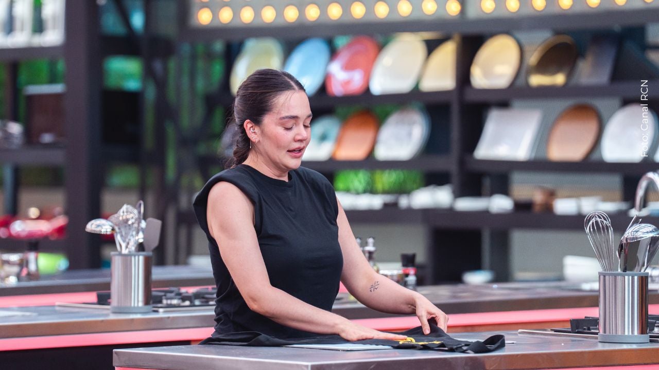 Lina Tejeiro eliminada de MasterChef Celebrity Colombia