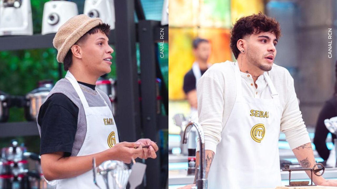 emiro navarro y sebas villalobos en masterchef celebrity