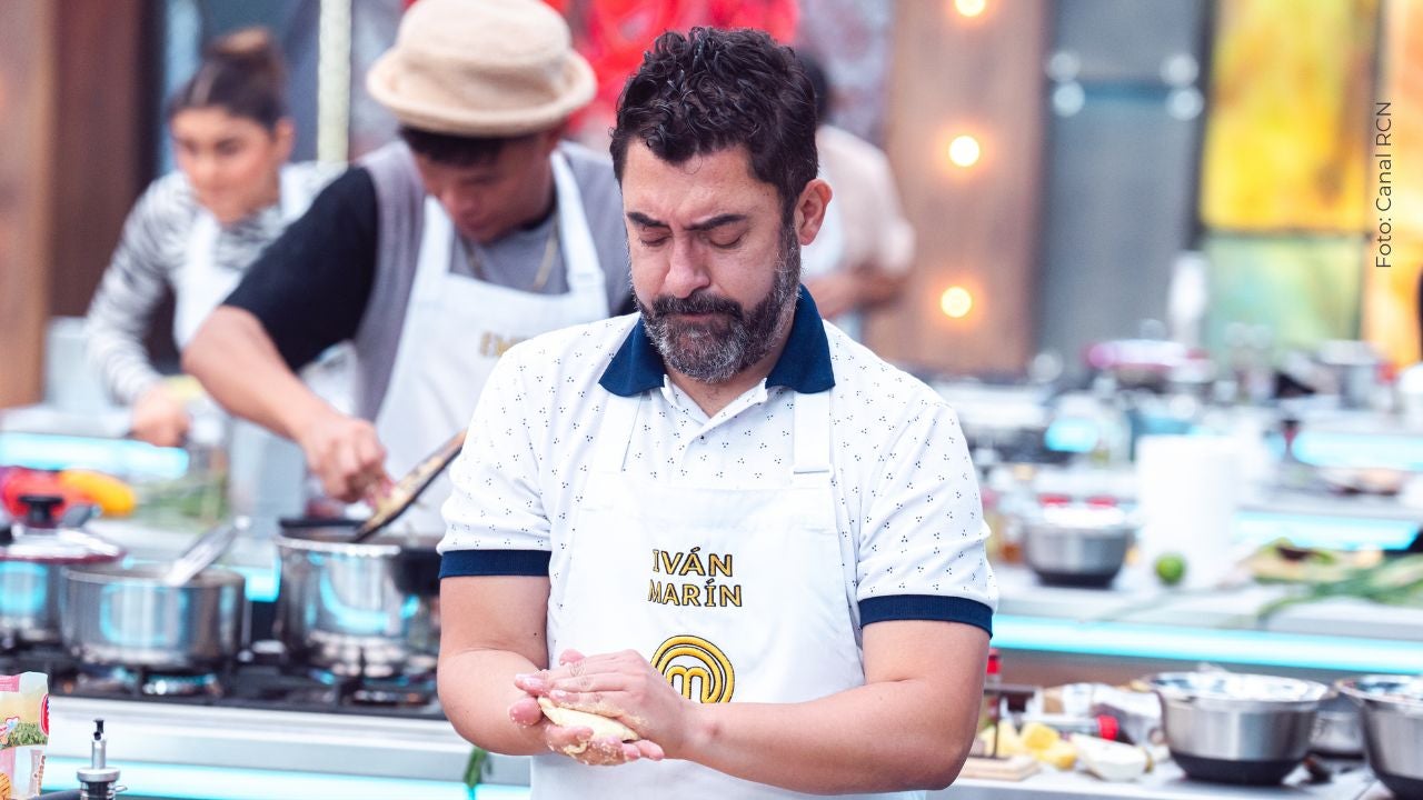 Iván Marín se quebró en la cocina de MasterChef Celebrity Colombia