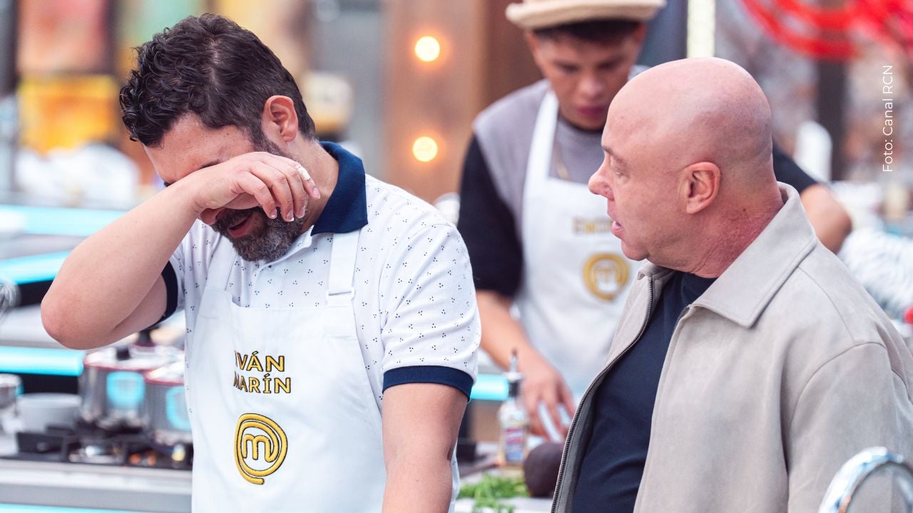 Iván Marín se quebra en MasterChef Celebrity