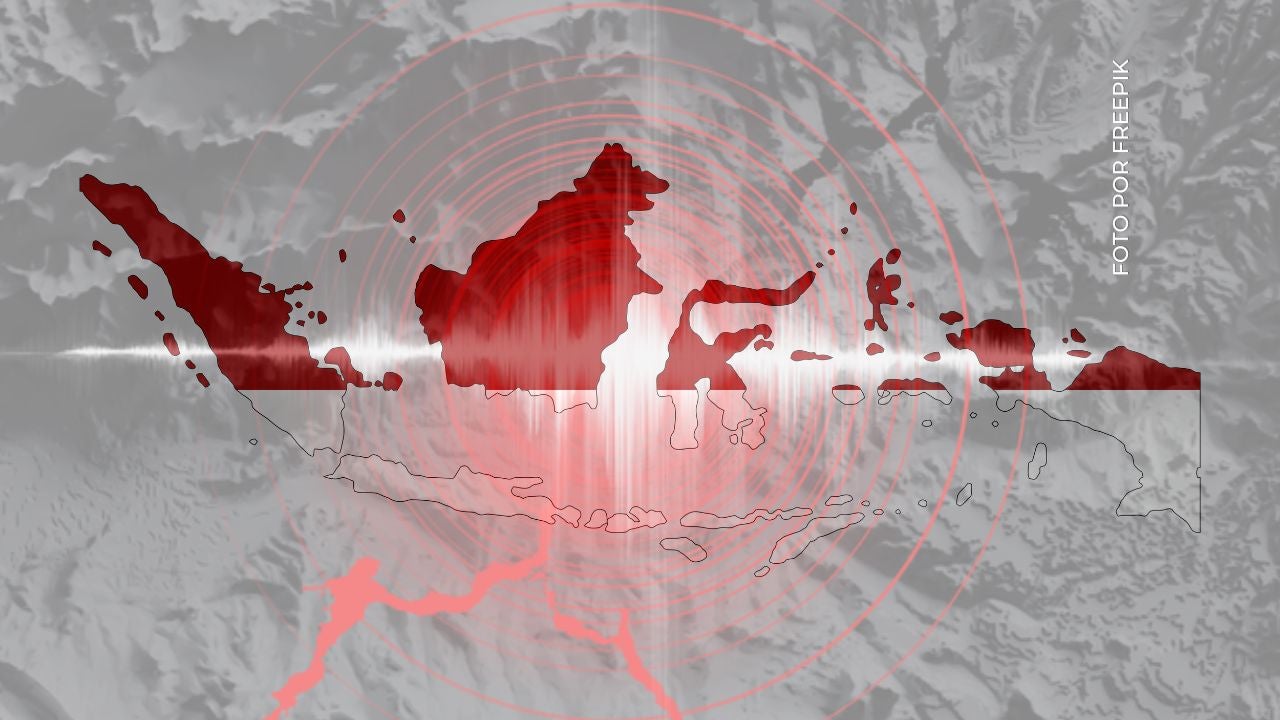 Se registró un sismo en Indonesia con una magnitud de 7,7