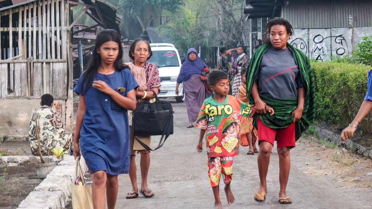 Tembló en Indonesia.