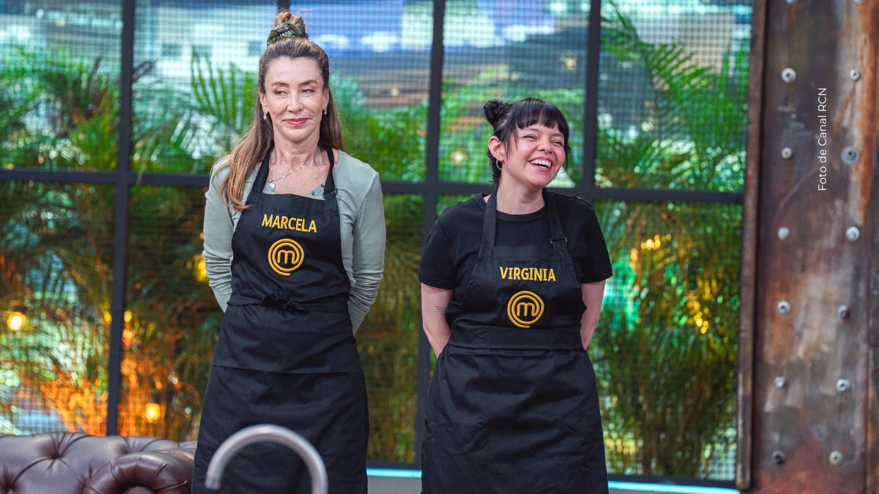 Marcela Carvajal y Virgina Lizcano se llevaron los delantales negros.
