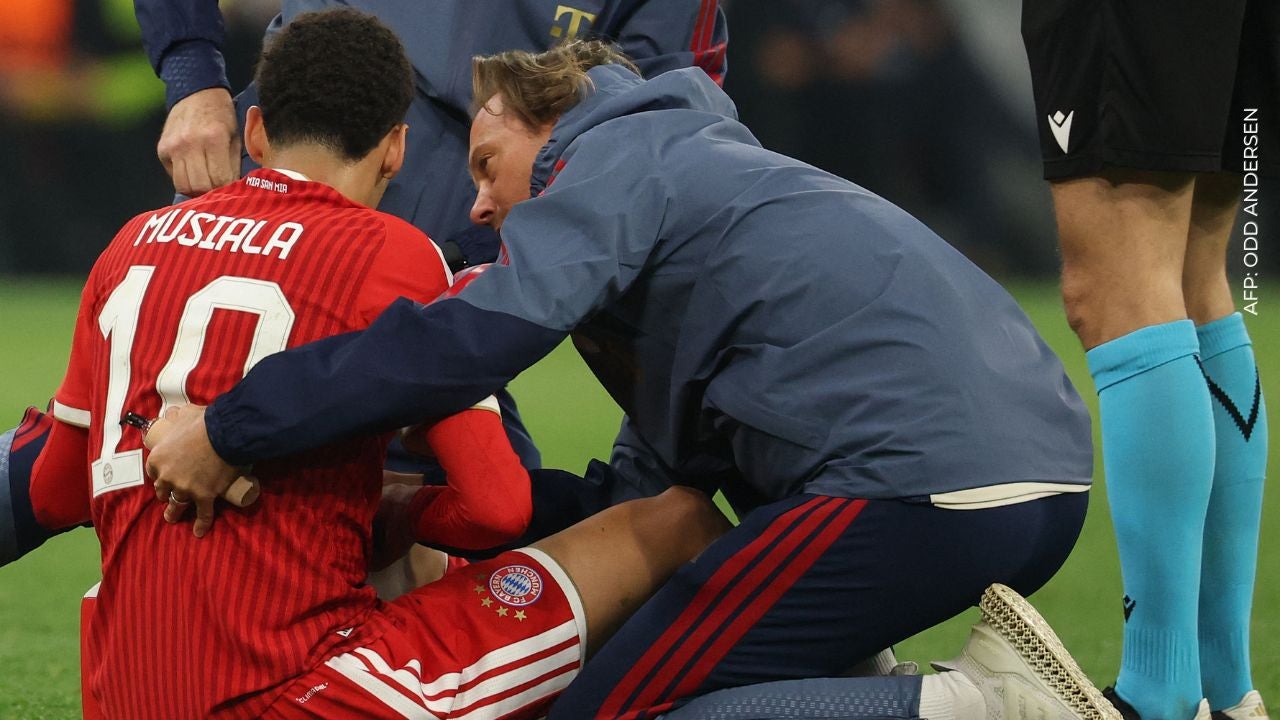 Musiala se desmayó en partido