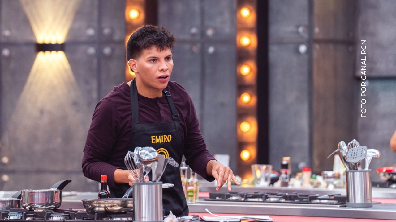 Emiro Navarro sorprendió con su desempeño en el cuarto reto de eliminación de MasterChef Celebrity