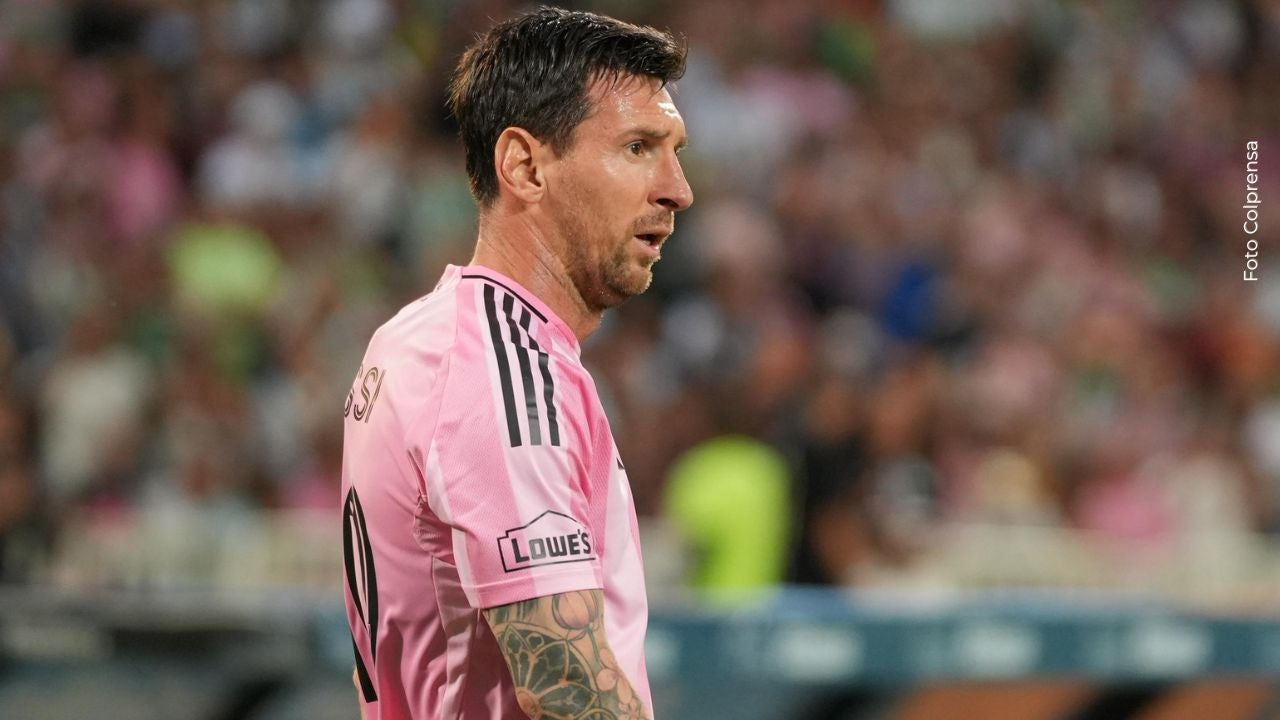 Lionel Messi tuvo fuerte altercado con rival