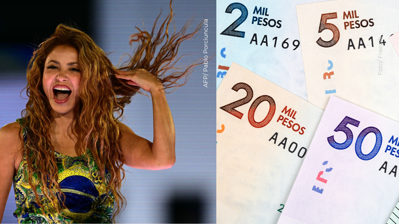 Así sería el billete de $200.000 con Shakira: la propuesta que causa furor