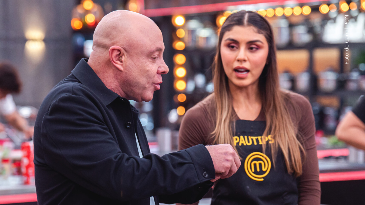 Jorge Rausch y Pautips en MasterChef Celebrity.