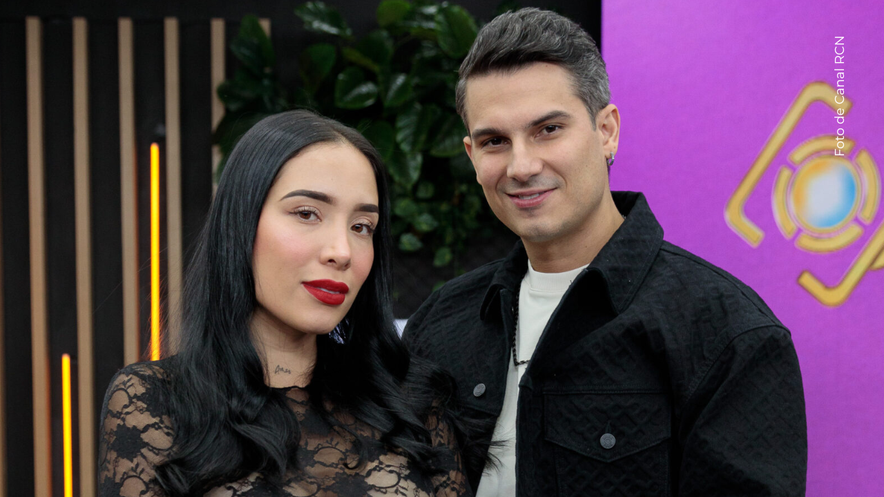 Luisa Fernanda W y Pipe Bueno en el after de La casa de los famosos Colombia.