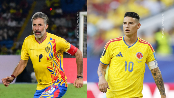 Mario Yepes explicó por qué James Rodríguez no estuvo en el partido benéfico por Colombia Mario Yepes explicó por qué James Rodríguez no estuvo en el partido benéfico por Colombia