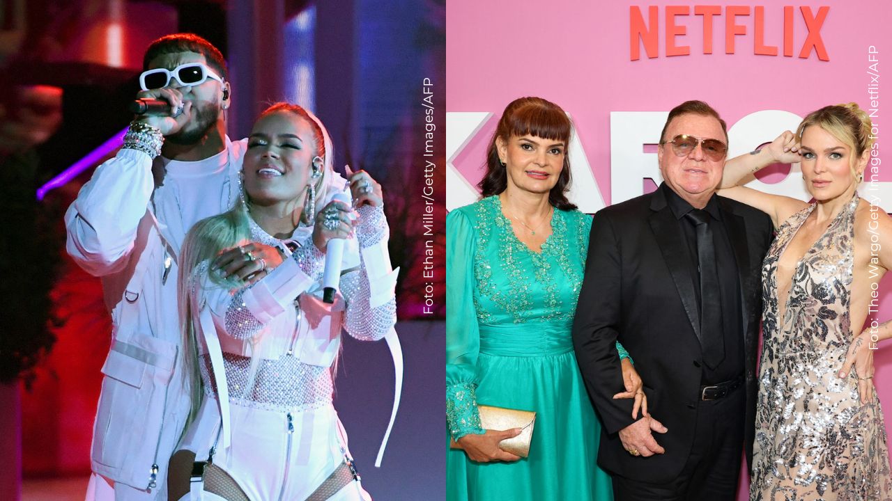 Sale a la luz video de Anuel AA compartiendo con la familia de Karol G cuando eran pareja