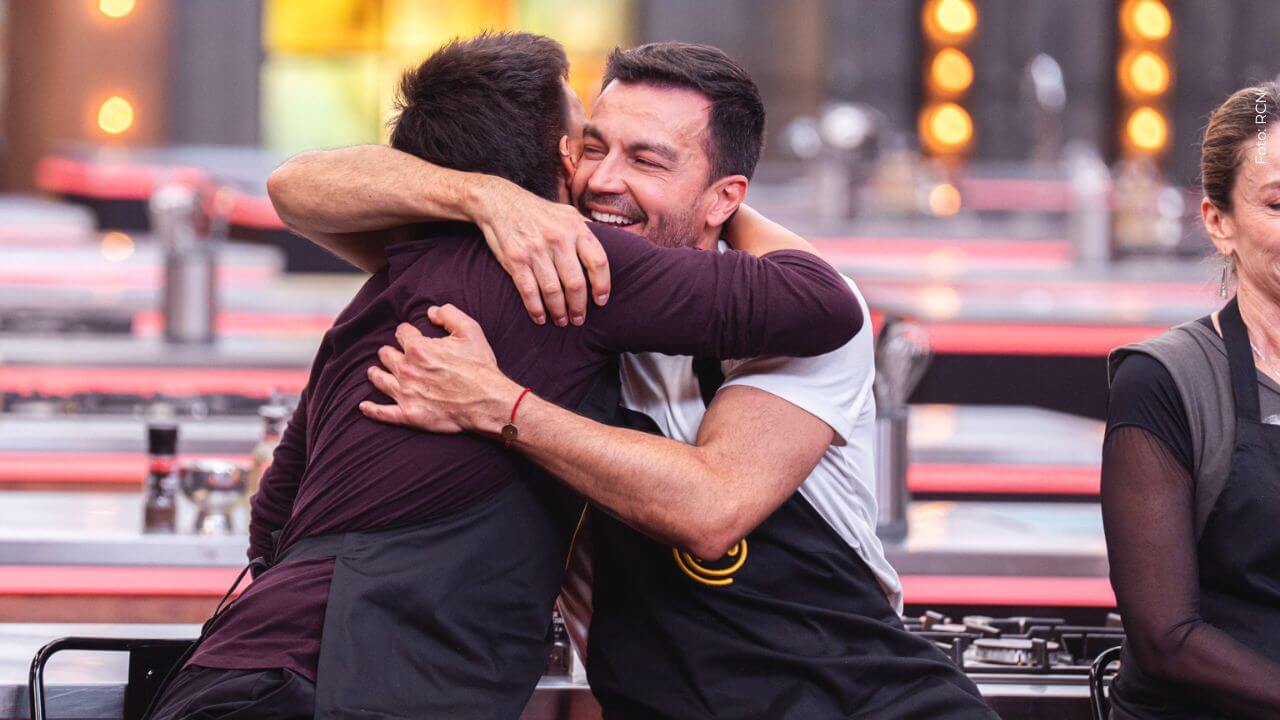 Emiro Navarro ha reconocido en MasterChef Celebrity que Luciano D'Alessandro le gusta.