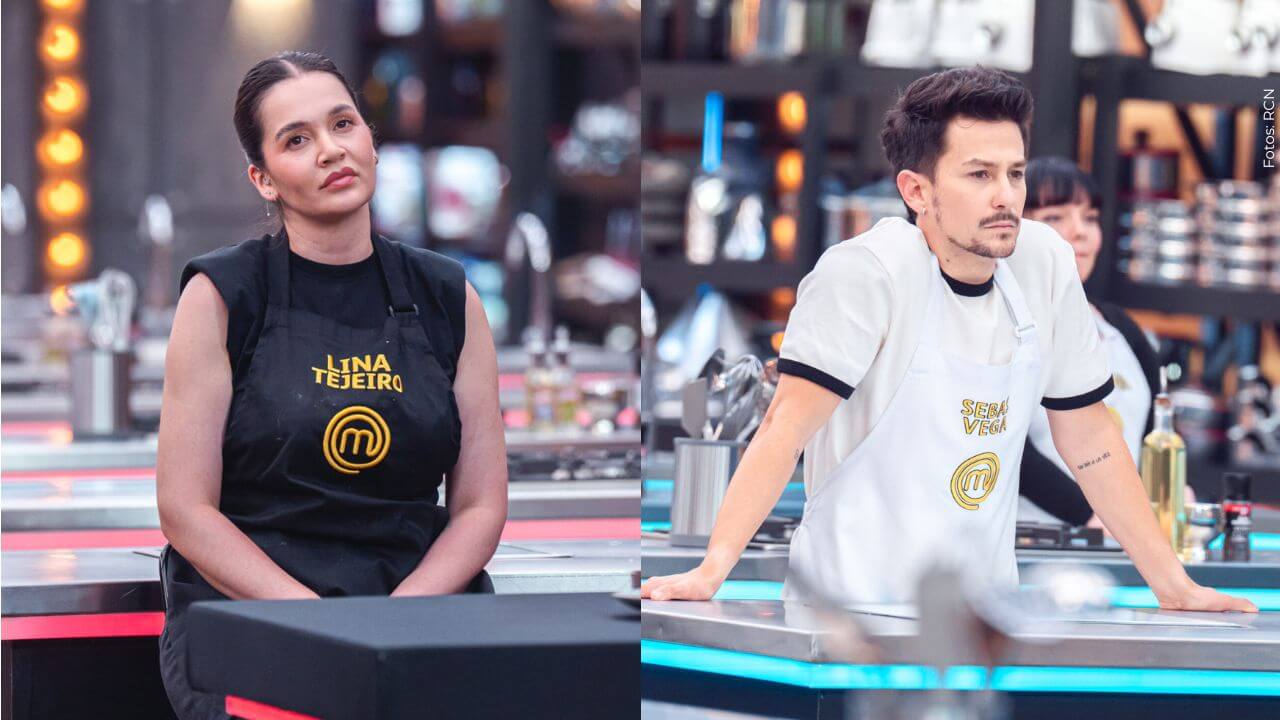Lina Tejeiro reveló que no habló de su pasado amoros con Sebastián Vega en MasterChef Celebrity.