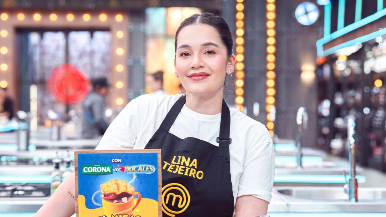 Lina Tejeiro afirmó que no tuvo ningún problema con Iván Marín en MasterChef Celebrity.