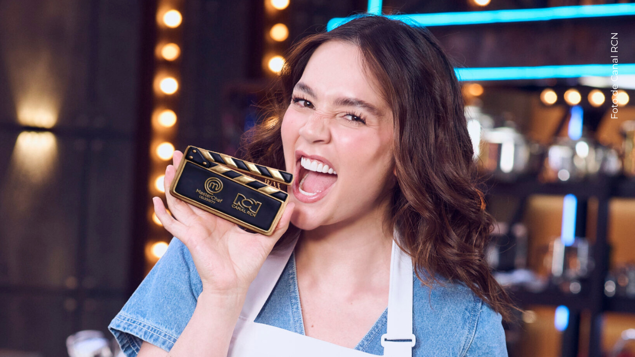 Lina Tejeiro en MasterChef Celebrity.