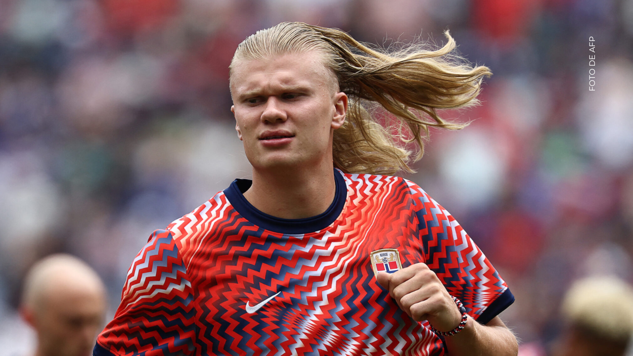 El nuevo look de Erling Haaland desató una ola de memes