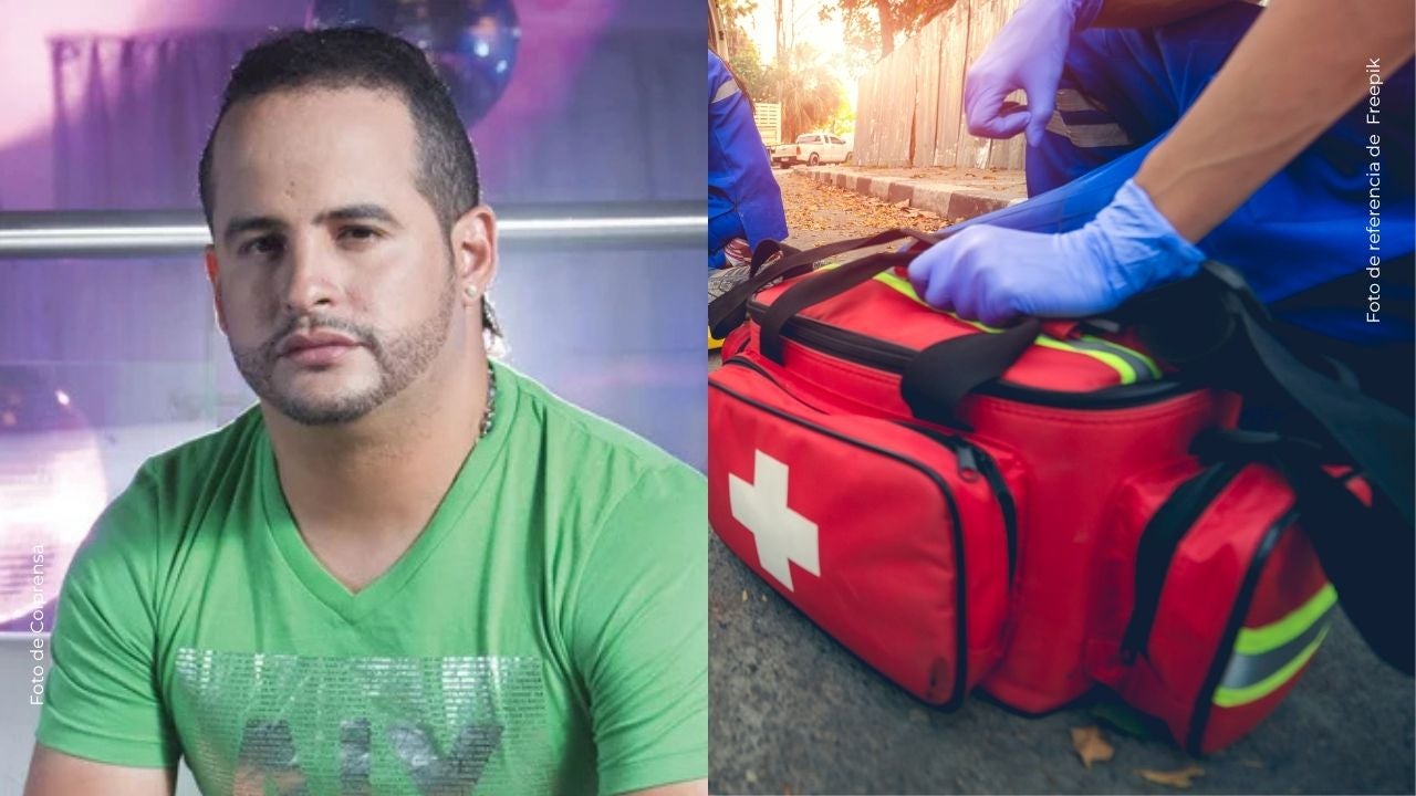 Así fue la aparatosa caída que sufrió el sobrino de Nelson Velásquez en vivo