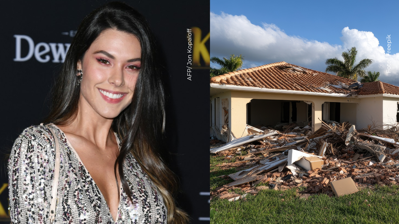 Así quedó la casa de Daniela Salazar tras el terremoto