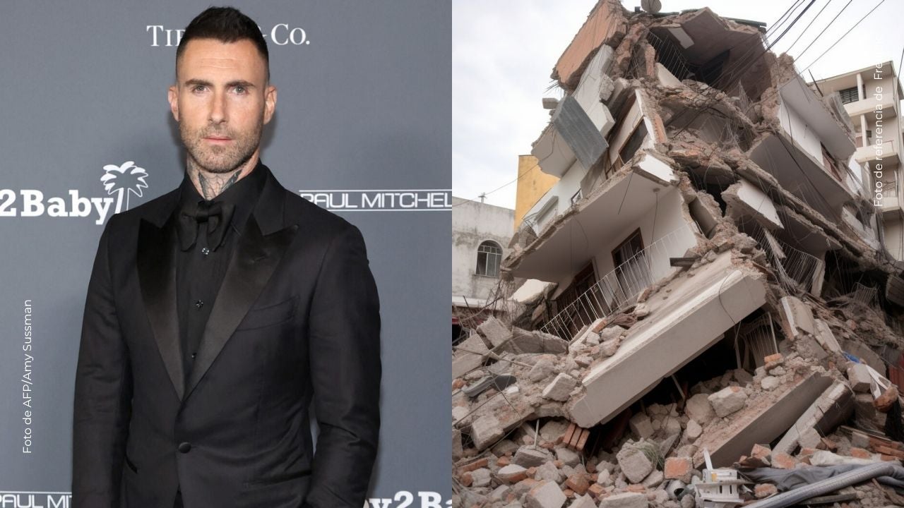 Adam Levine tuvo un emotivo gesto con las víctimas del terremoto durante su show en Colombia