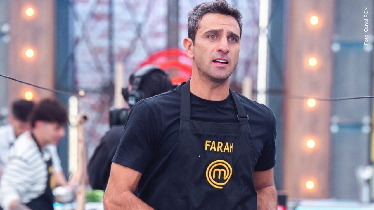 Robert Farah se burló de su bigote mientras hacía ejercicio