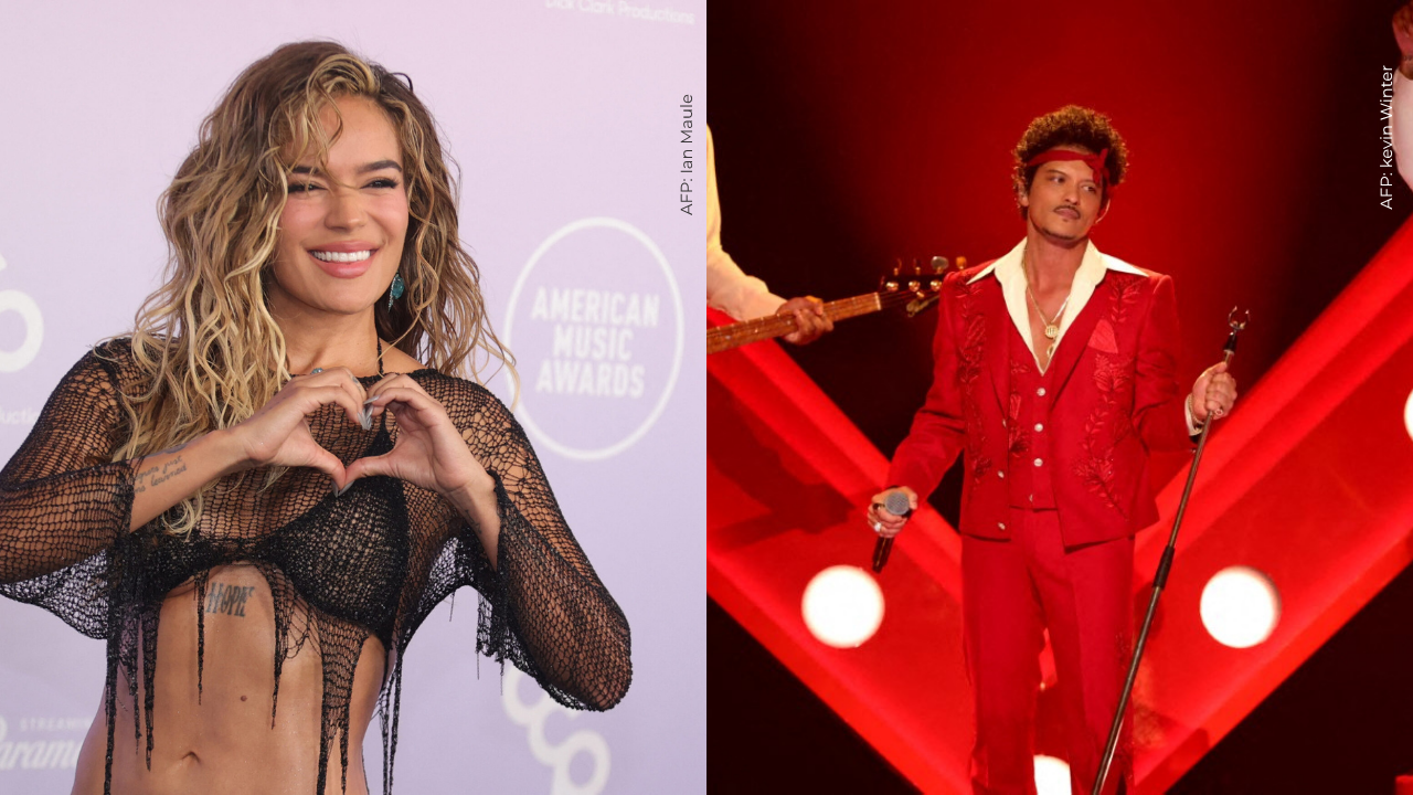 Karol G apareció de manera romántica con Bruno Mars en sus redes: ¿confirmaron su relación?