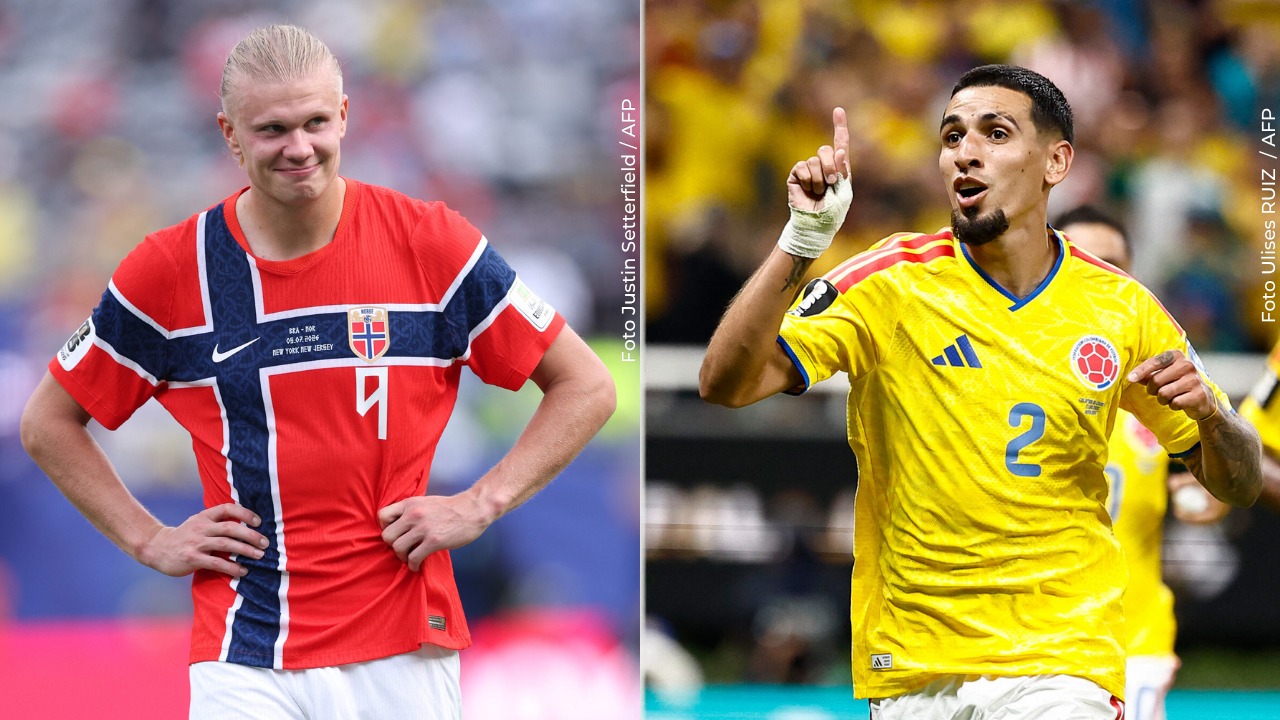 Erling Haaland se acercó a Daniel Muñoz tras el partido y protagonizó inesperado momento