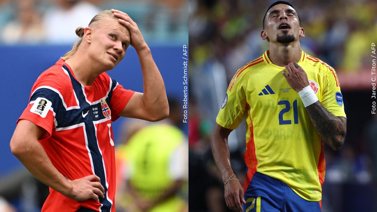 Erling Haaland y Daniel Muñoz protagonizaron inesperado momento que se hizo viral