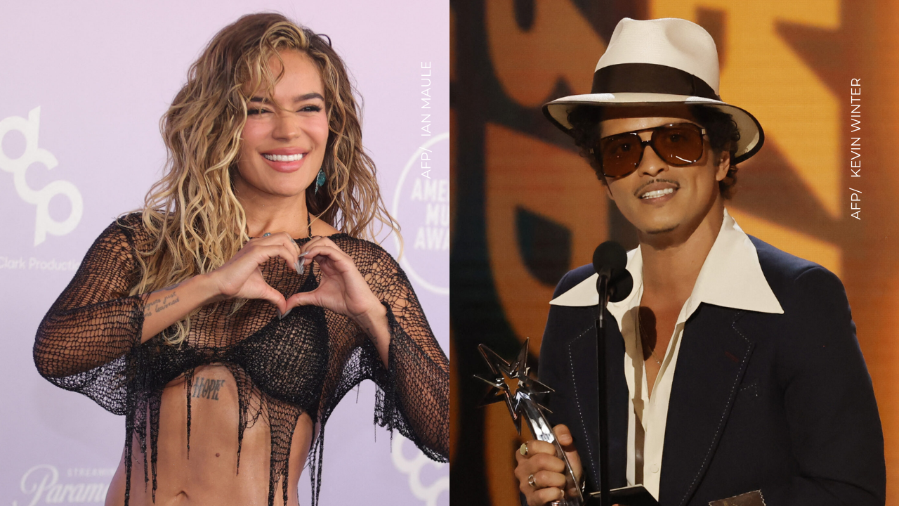 Karol G y Bruno Mars desatan sospechas por una imagen que circula en redes