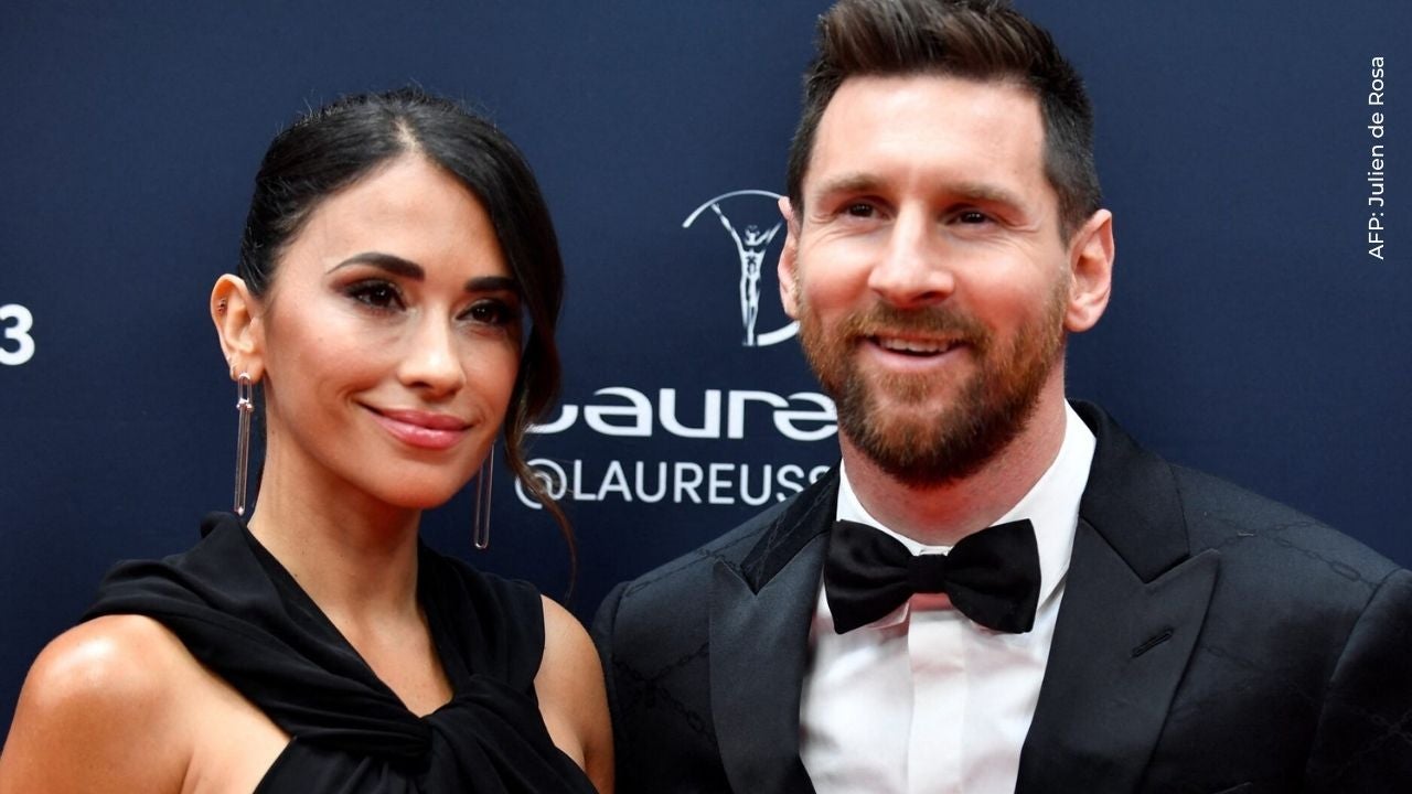 antonela y lionel messi