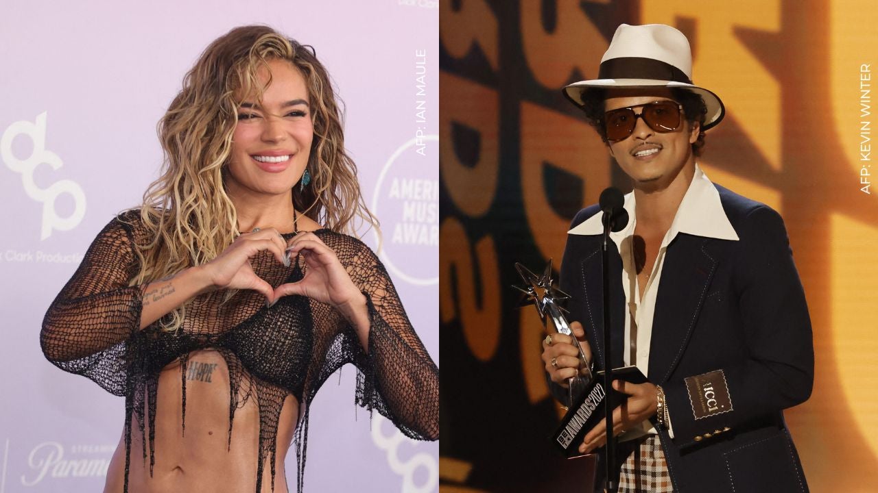 Karol G compartió romántico video junto a Bruno Mars