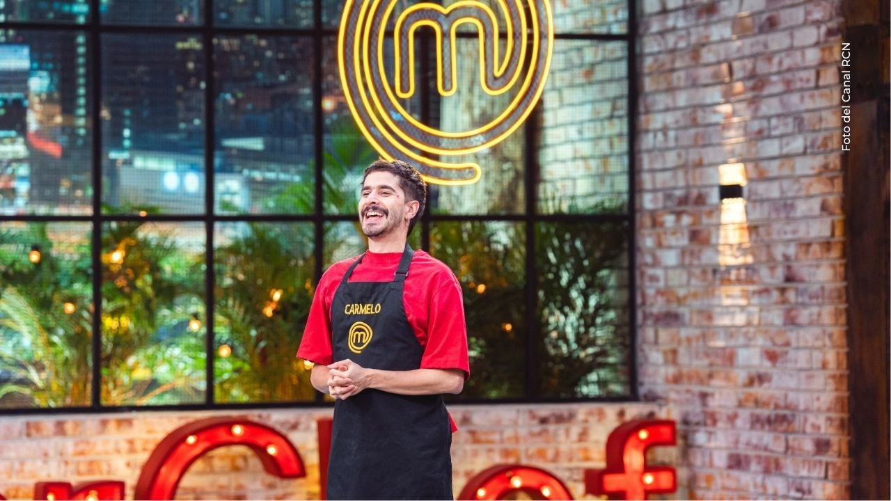 Carmelo sorprendió a Jorge Rausch con su inesperada aparición en MasterChef