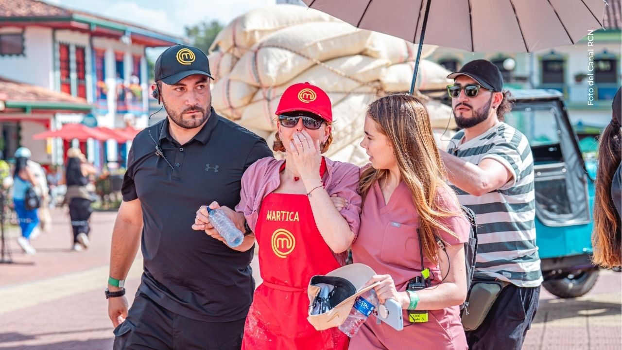 Preocupación en MasterChef: Martha Restrepo sufrió recaída durante reto de campo