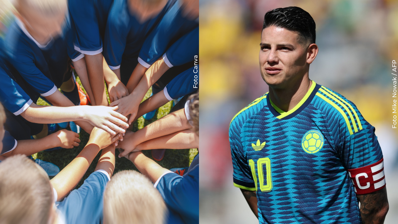 Salomé, hija de James Rodríguez, fue convocada a un equipo: ¿cómo reaccionó su papá?