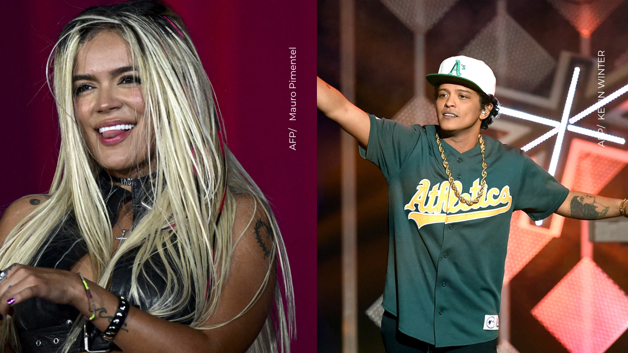 Bruno Mars publica nuevas imágenes junto a Karol G y sorprende a sus fans